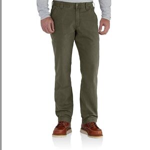 Carhartt Green Cargo Pants with Sturdy Material